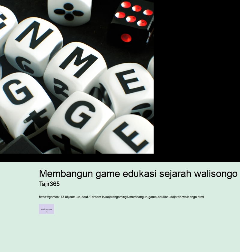 membangun game edukasi sejarah walisongo