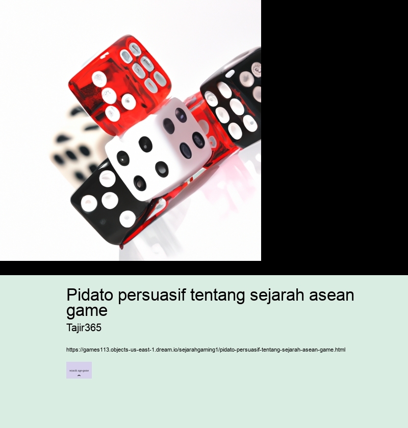 pidato persuasif tentang sejarah asean game